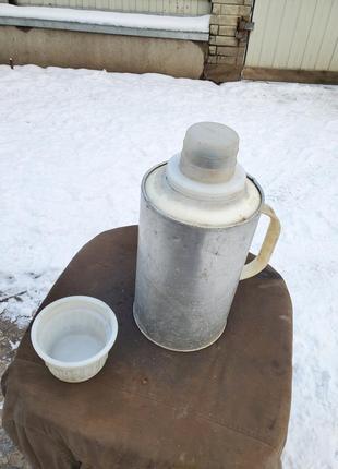 Термос для воды для напитков термос пищевой идеал СССР