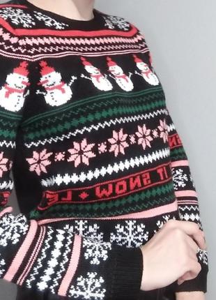 Новорічний/різдвяний светр, кофта від new look