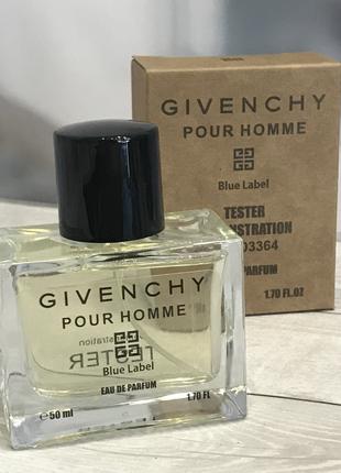 Тестер Чоловіча туалетна вода Givenchy Pour Homme Blue Label /...