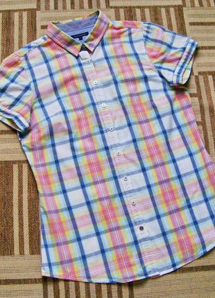Tommy hilfiger, оригинал, рубашка, размер 12, l.