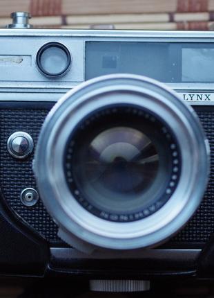 Фотоапарат Yashica lynx-5000 + 4,5 cm 1,8 + кофр