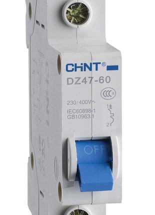 Автоматический выключатель DZ47-60 1P 4.5KA C 40A на DIN-рейку