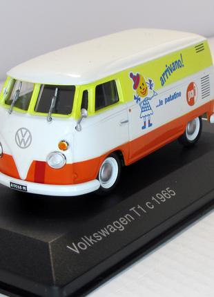 Volkswagen T1 c 1965, Eaglemoss (Bangladesh). 1:43 бокс и блистер