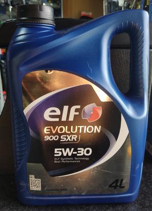 Моторное масло ELF 5w30 Evolution(Синтетика) 900 SXR (4л)