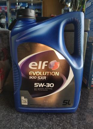 Моторное масло ELF 5w30 Evolution(Синтетика) 900 SXR (5л)