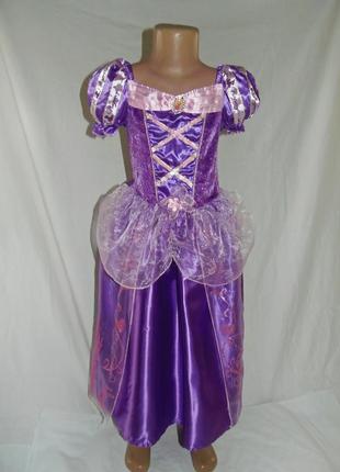 Карнавальное платье рапунцель на 5-6 лет