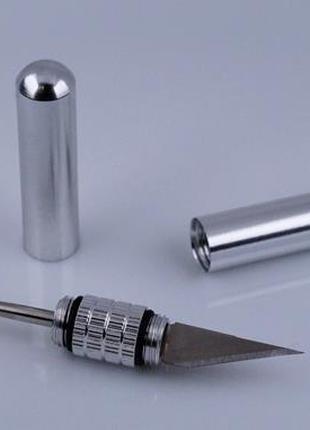 Брелок-шило/нож на ключи (серебро) арт. 03341