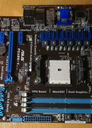 Материнская плата Asus F2A85-V (sFM2, AMD A85X FCH, 2 x PCI-E 2.0