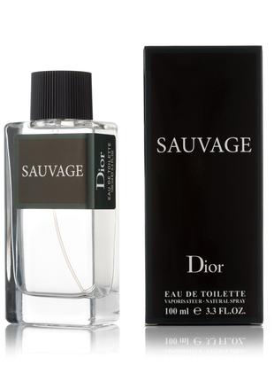 Туалетная вода Christian Dior Sauvage мужская 100мл