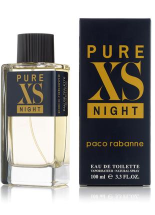 Чоловіча туалетна вода Paco Rabanne Pure XS Night — 100 мл (new)