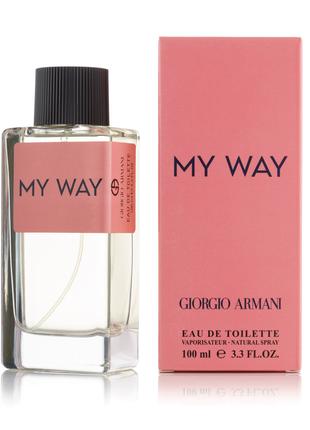 Женская туалетная вода Giorgio Armani My Way - 100 мл (new)