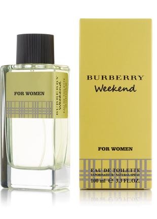 Женская туалетная вода Burberry Weekend for Women - 100 мл (new)