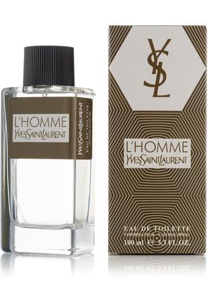 Мужская туалетная вода L`Homme Yves Saint Laurent - 100 мл (new)