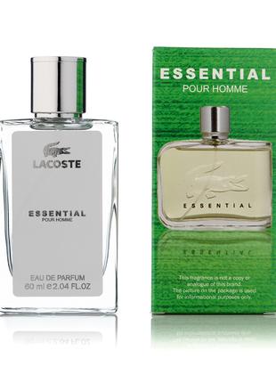 Чоловічі парфуми стійкі Lacoste Essential 60 мл