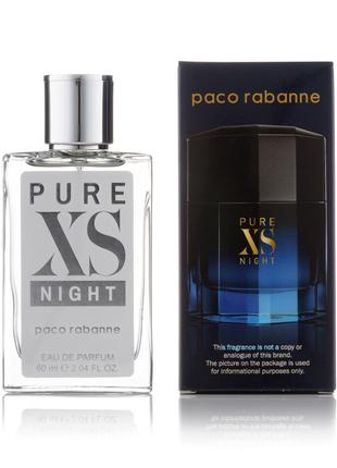 Мужской мини парфюм Paco Rabanne Pure XS Night 60 мл