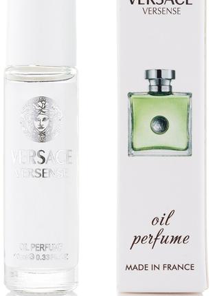 Олійні жіночі кулькові парфуми Versace Versense — 10 мл