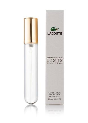 Мужской парфюм Lacoste Eau de Lacoste L.12.12: Blanc - 20 мл