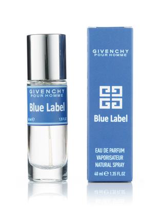 Чоловічий мініпарфуми Givenchy Blue Label — 40 мл (320)