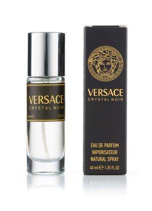 Женский мини парфюм Versace Crystal Noir - 40 мл (320)