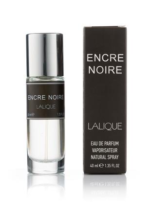 Мужской мини парфюм Lalique Encre Noire - 40 мл (320)