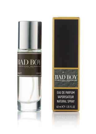 Мужской мини парфюм Carolina Herrera Bad Boy - 40 мл (320)