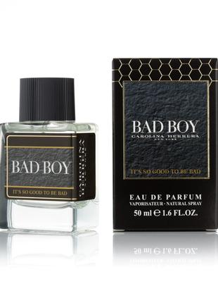 Мужской мини парфюм Carolina Herrera Bad Boy - 50 мл (код: 420)