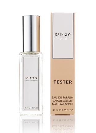 Мужской мини парфюм тестер Carolina Herrera Bad Boy - 40 мл (5)