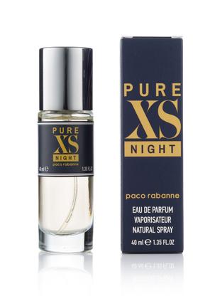 Парфюмированная вода Paco Rabanne Pure XS Night для мужчин, 40...