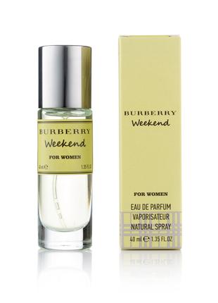 Парфюмированная вода Burberry Weekend For Women, 40 мл (320)