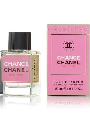 Женский мини парфюм Chance Eau Vive - 50 мл (код: 420)