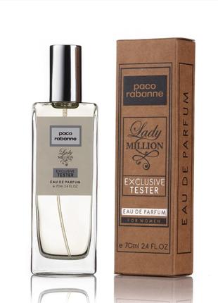 Жіночий тестер Paco Rabanne Lady Million 70 мл