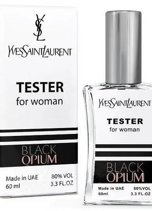 Тестер Yves Saint Laurent Black Opium жіночий, 60 мл