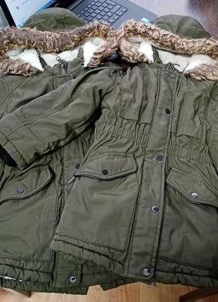 Куртки для двойни george на девочек 5-6 лет 110-116 см.