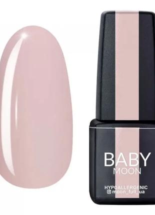Гель лак Baby Moon Sensual Nude Gel polish 002, 6 мл