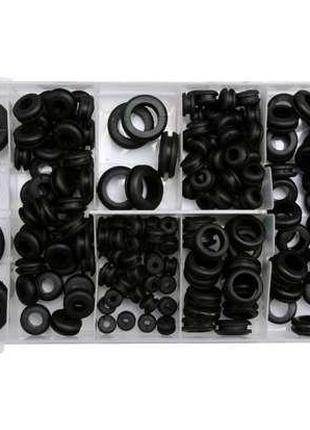 Набір сальники гума прокладки різні розміри 180 штук YATO YT-0...