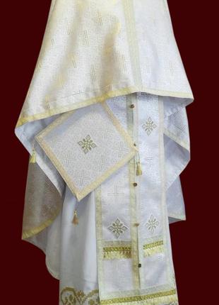 Одяг священика з вишивкою для богослужіння (парча) 2 варіанти ...