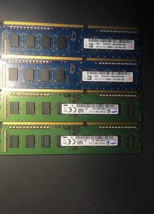 Оперативная память DDR3‑1600 2GB x 4 (8gb)