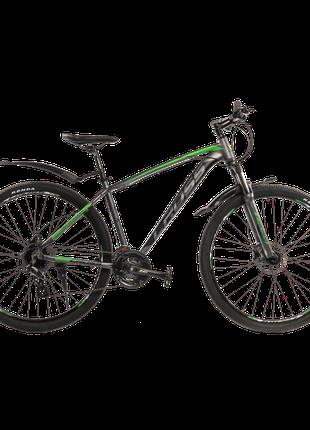 CROSS Велосипед Cross Egoist-v1.0-2022 29"18" Сірий-Зелений