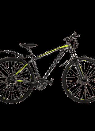 CROSS Велосипед Cross Egoist-v1.0-2022 29"18" Сірий-Жовтий