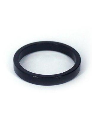 Проставочное кольцо 1-1/8" 10mm AL Kenli 2 шт (черн.)