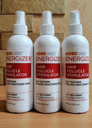 Energizer, стимулятор роста волос с жожоба и витамином B5, 237 мл