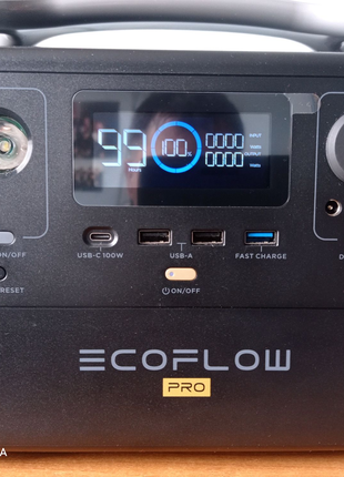 Зарядна станція EcoFlow River Pro 720Wh. В наявності.