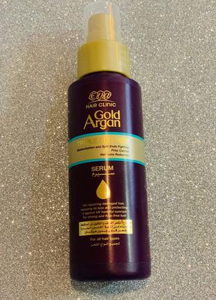Eva Hair Clinic Gold Argan Serum Золотая аргановая сыворотка 90ml