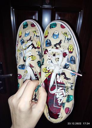 Кеды vans супер герои