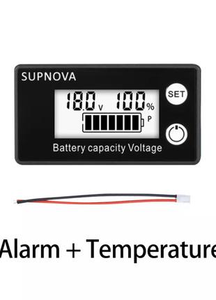 Индикатор уровня заряда аккумуляторов с датчиком температуры и...