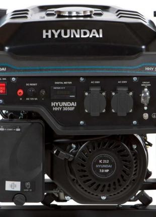 Бензиновый генератор Hyundai HHY 3050F, макс. 3,0 кВт, р/старт