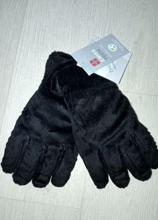 Теплые зимние перчатки варежки
