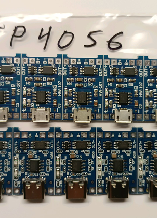 TP4056 модуль контролю заряду літієвих акумуляторів 18650