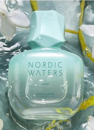 Жіноча парфумована вода Nordic Waters for Her Oriflame 50мл.
