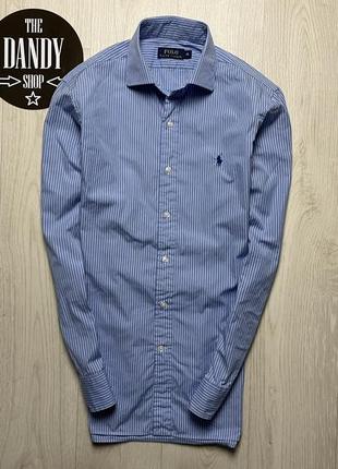 Мужская премиальная рубашка polo ralph lauren, размер m